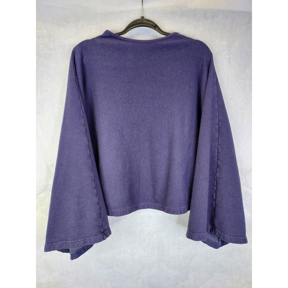 Bryn Walker Sweater Womens XL Dolman Wide Sleeve Organic Cotton Bamboo Lagenlook